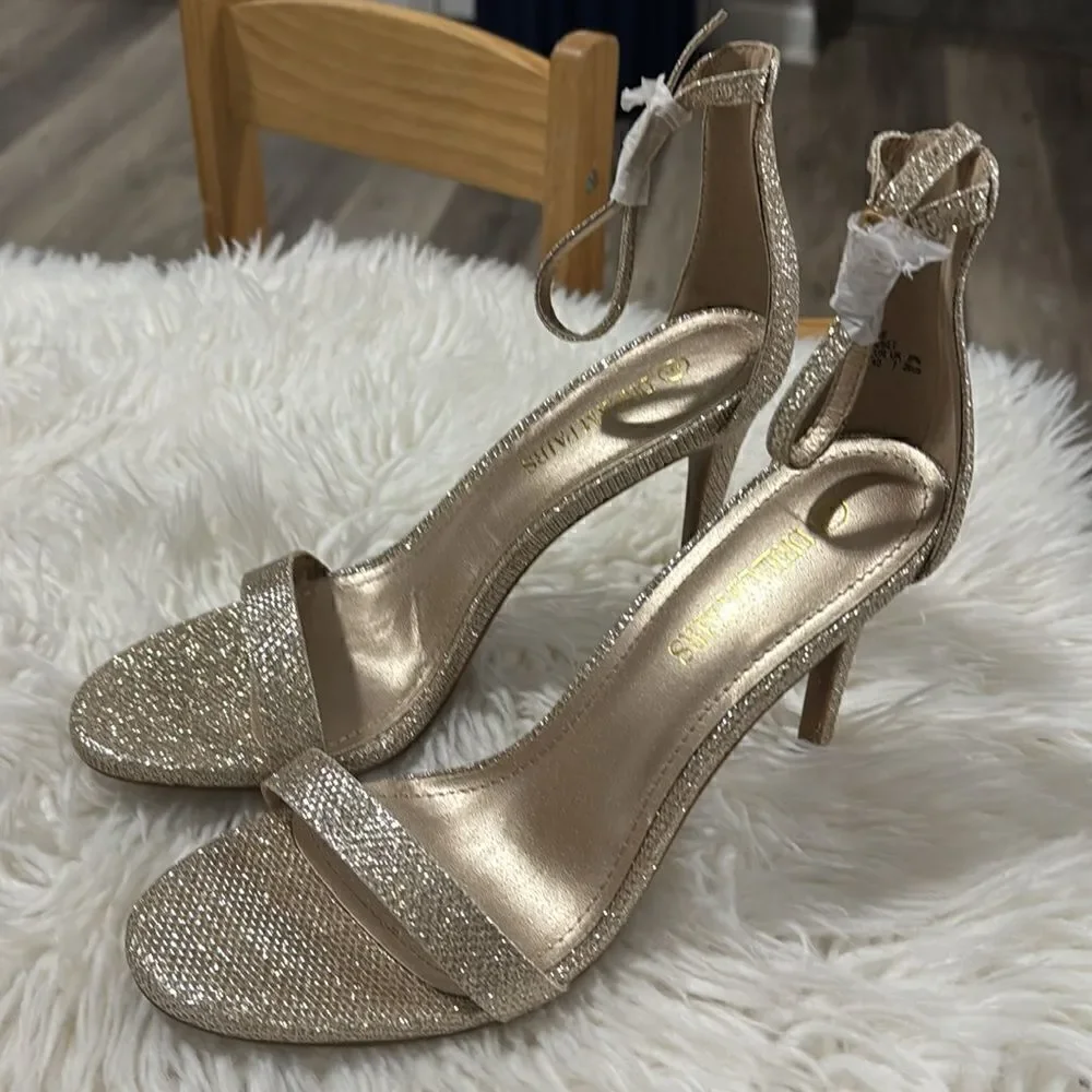 DREAM PAIRS HEELS SANDALS SIZE 9 - Picture 2 of 10
